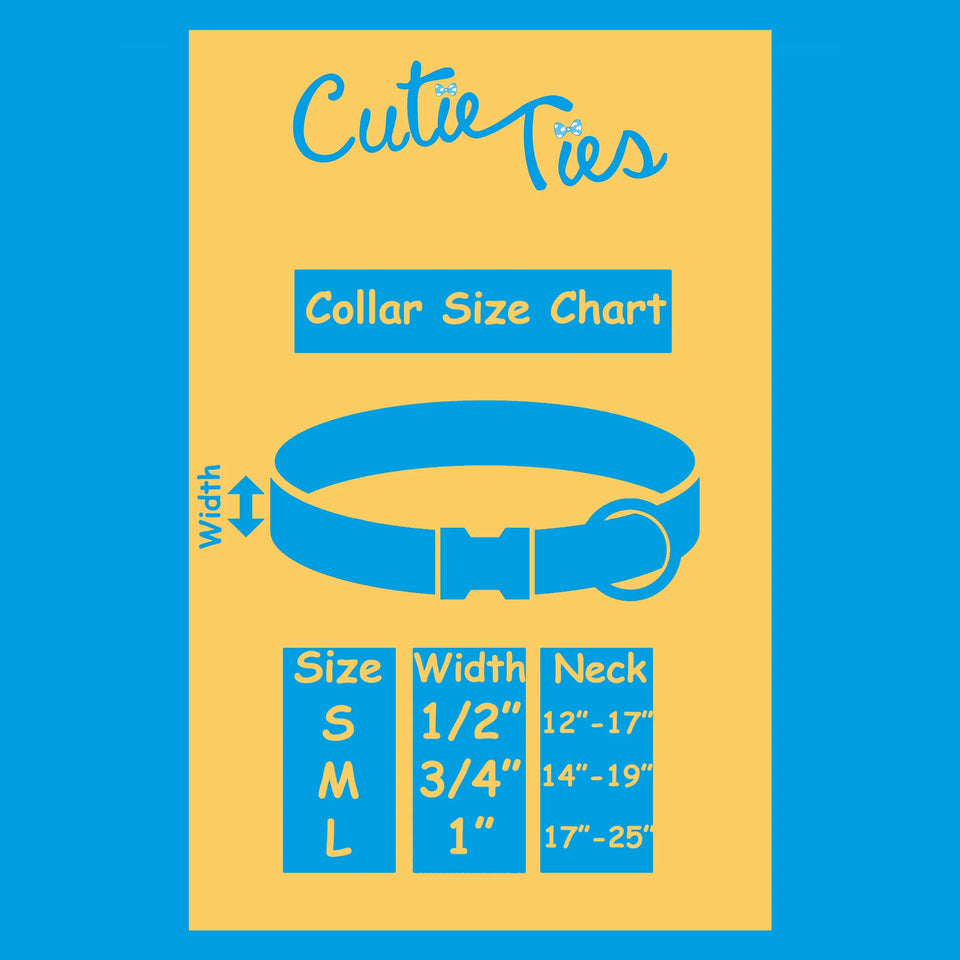 Cutie Ties Fun Design Dog Collar, view 27