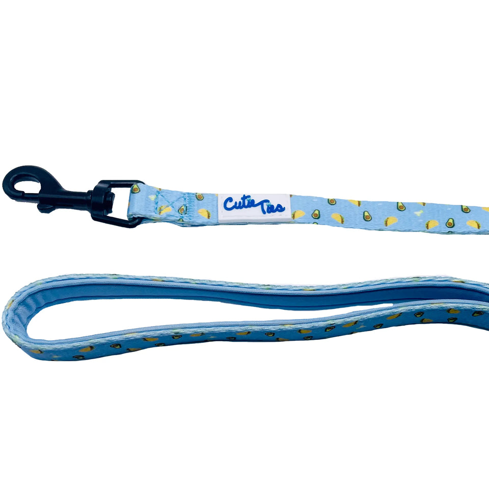 Cutie Ties Fun Design Dog Leash, Taco tuesday/LARGE, view 6