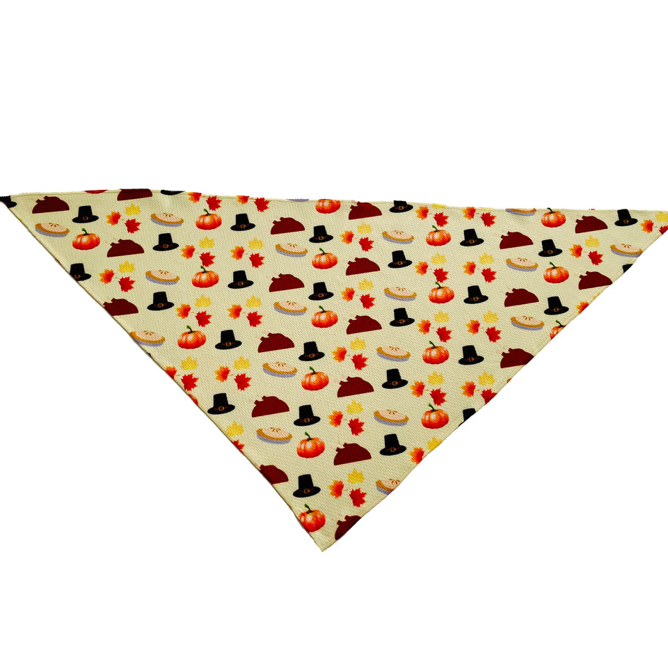 Cutie Ties Tie On Dog Bandana, Thanksgiving/LARGE, view 30