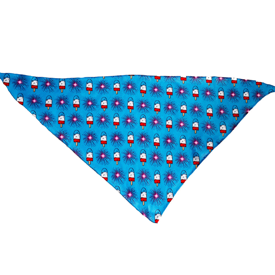 Cutie Ties Tie On Dog Bandana, 4th of july/LARGE, view 40