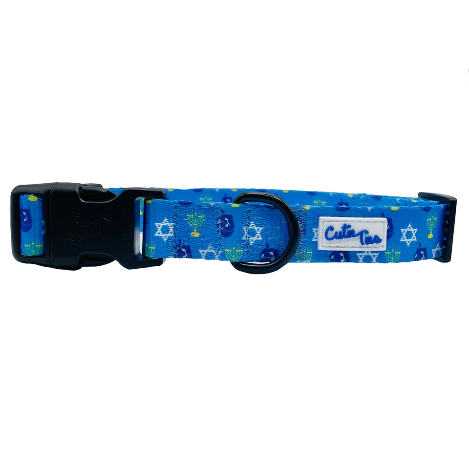 Cutie Ties Fun Design Dog Collar, Christmas festive green/SMALL, view 25