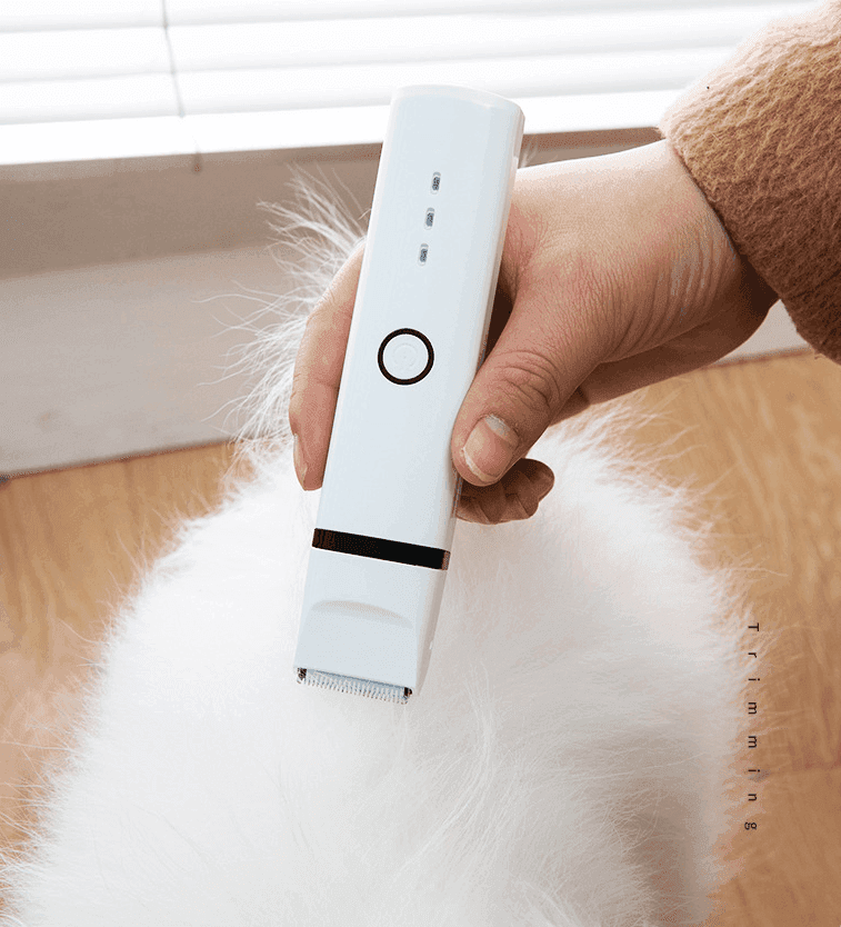 Dog Hugs Cat Rechargeable Dog Hair Trimmer - Electric Grooming Clipper for Dogs & Cats - Pets Perfect