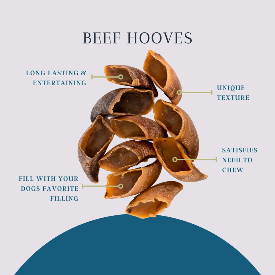 Platinum Pet Dog Treats - Beef Hooves (10 ct), view 7