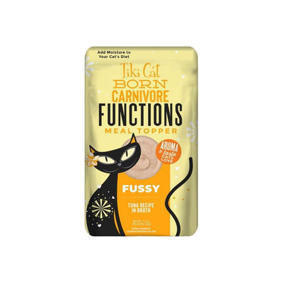 Tiki Cat Born Carnivore Fussy Cat Food Topper, Flaked Tuna, 1.5 oz