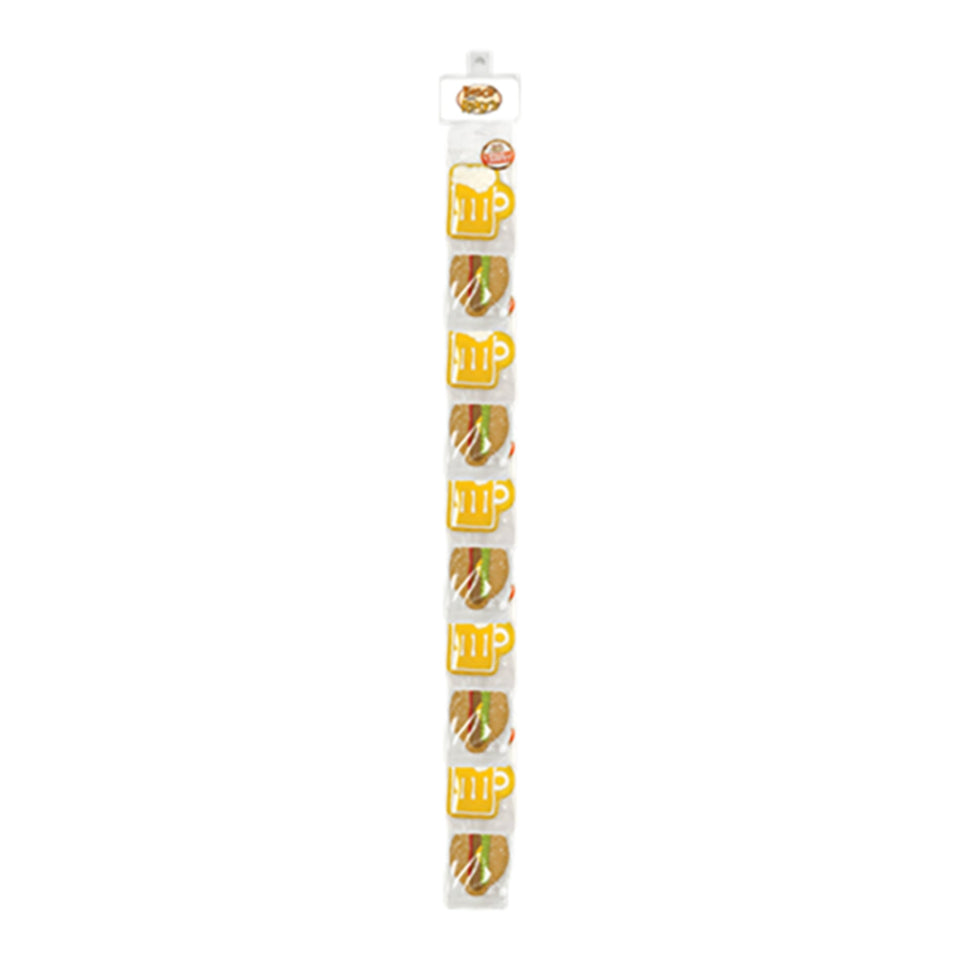Bosco & Roxy's Dog Burger & Beer Cookies Clip Strip - 12 Count