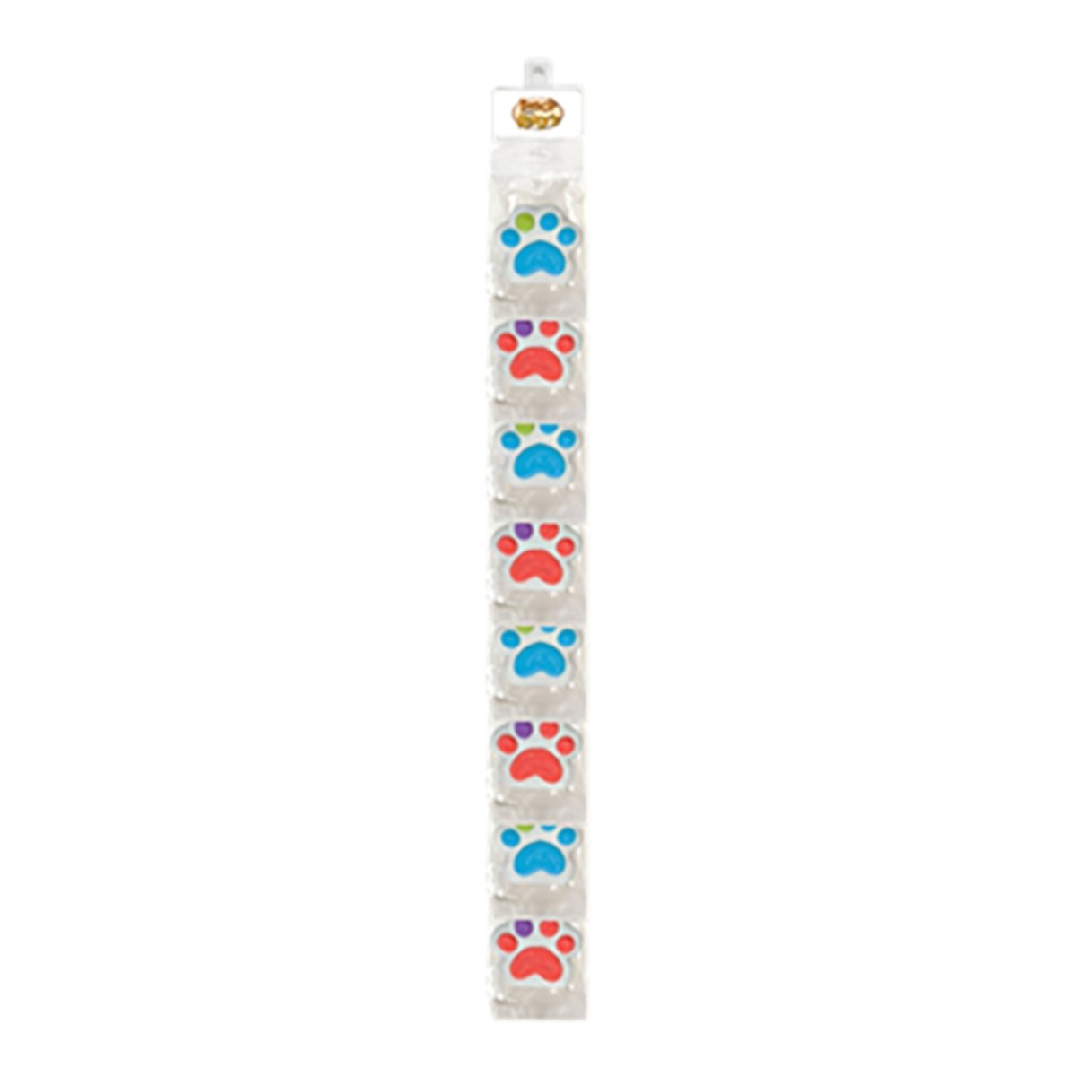 Bosco & Roxy's Dog Pink & Blue Paw Cookies Clip Strip Kit - 12 Count - Pets Perfect