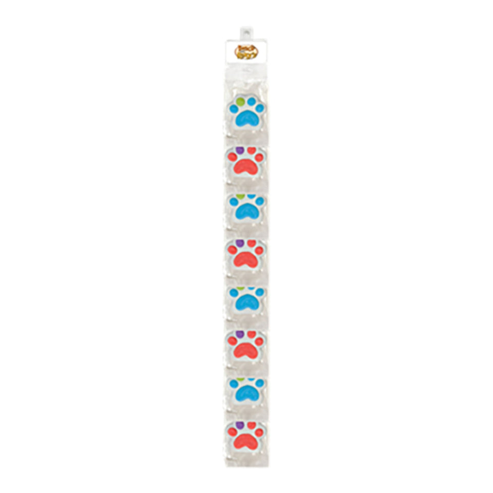 Bosco & Roxy's Dog Pink & Blue Paw Cookies Clip Strip Kit - 12 Count