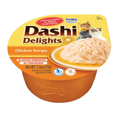Inaba Dashi Delight Cat Food Topper, Chicken with Bonito Broth
