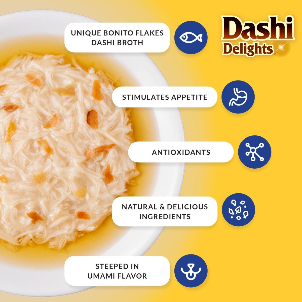 Inaba Dashi Delight 2.5oz. Chicken Salmon (6 count) - Pets Perfect