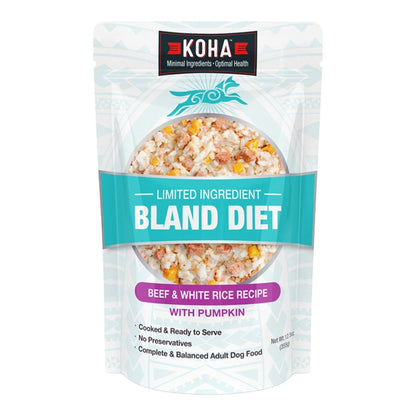 Koha Dog Bland Diet Beef Rice 12.5oz. (Case of 6) - Pets Perfect