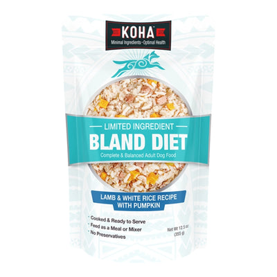 Koha Dog Bland Diet Lamb & Rice 12.5oz. (Case of 6)