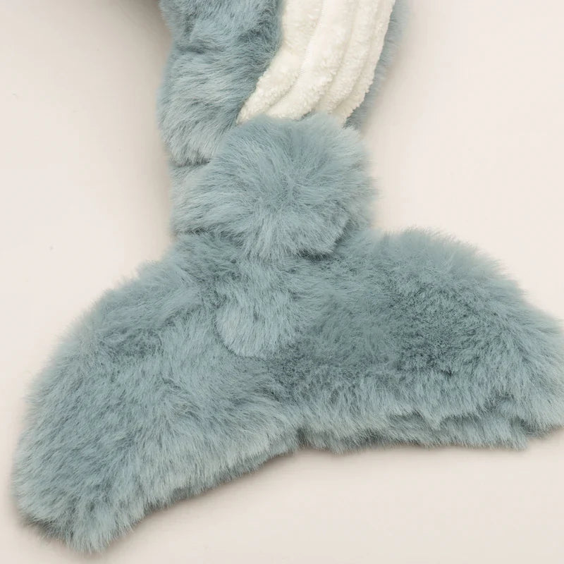 HuggleHounds Mobie Whale Knottie Dog Toy - Small