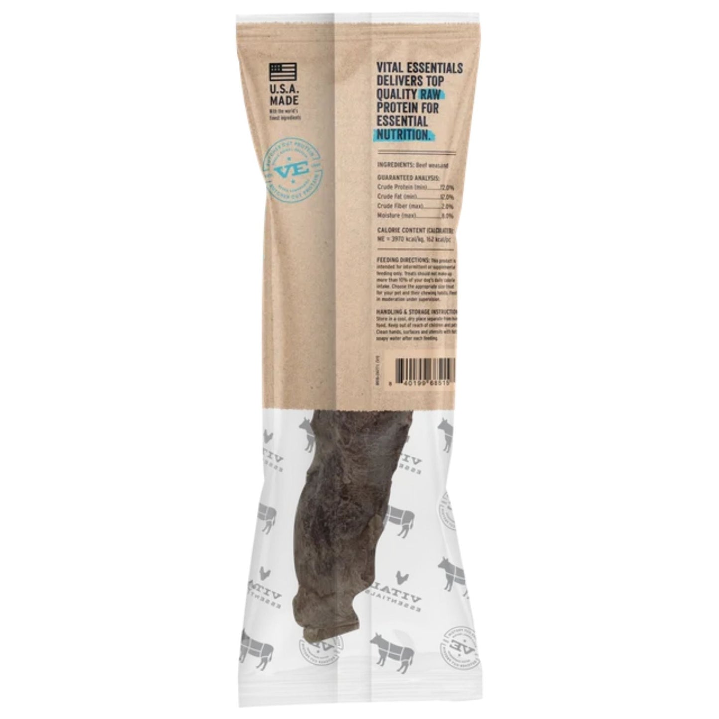 Vital Essentials Dog Raw Bar FD Raw Moo Stick Dog Treat 0.5 oz., 34 ct, view 4