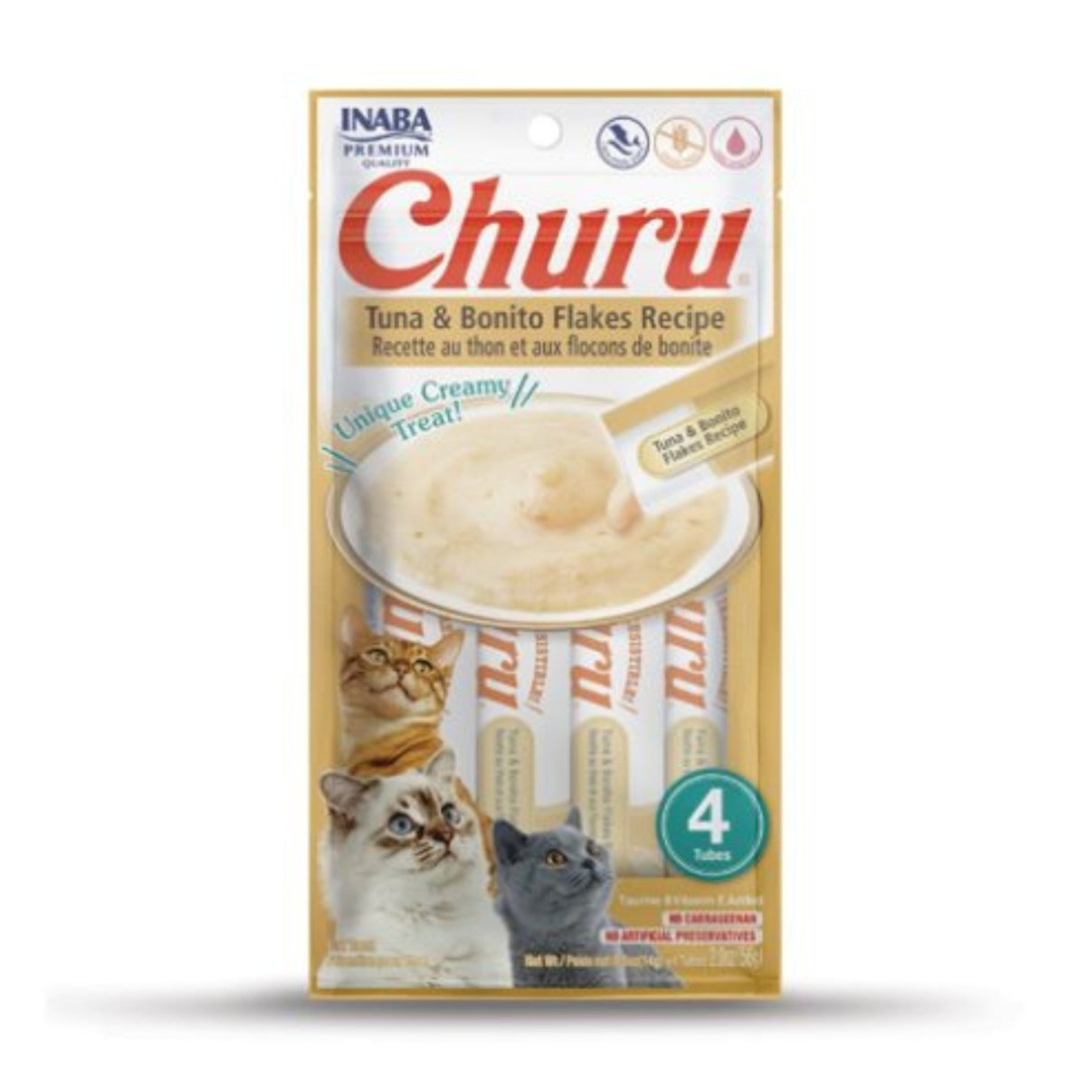 Inaba Churu Cat 2oz. Tuna Bonito Flakes (4 - count) - Pets Perfect