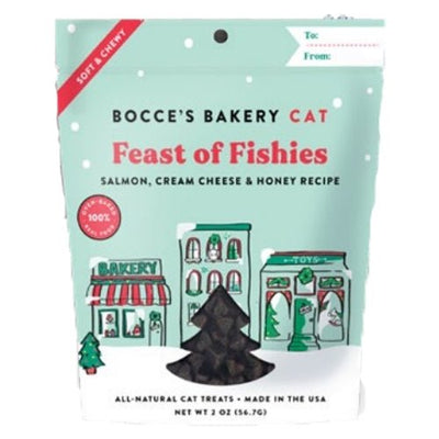 Bocce's Bakery Cat Soft Chewy Feast of Fishes 2 oz