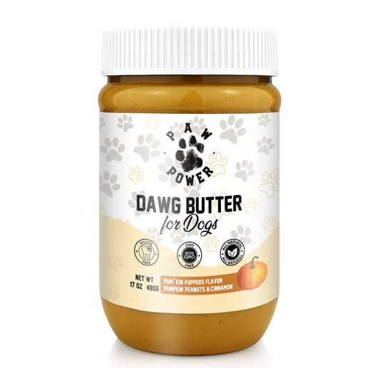Dog-Safe Peanut Butter Treats - All-Natural Xylitol-Free Spread for Dogs | Original & Pumpkin Flavors
