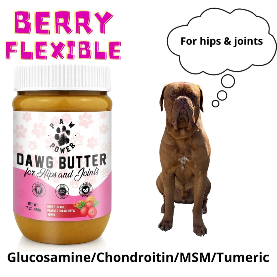 Dawg Butter Berry Flexible for Hips & Joints - Pets Perfect