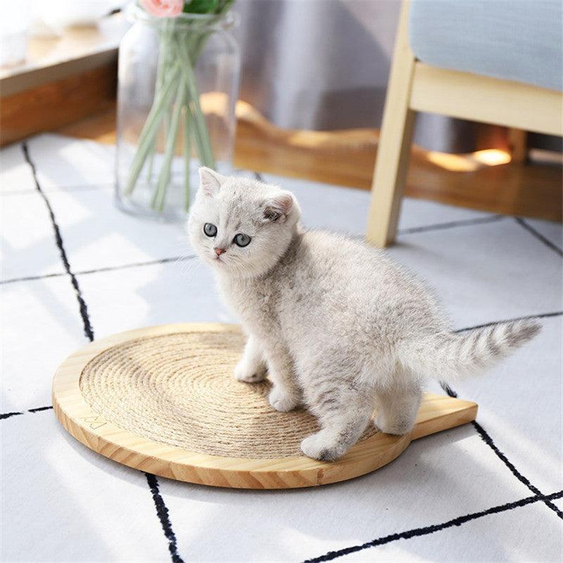 Wall Mounted Cat Scratcher Board With Suction Cup Toy - Pets Perfect