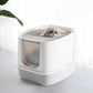 Fashionable Enclosed Cat Litter Box With Anti - Splash Design - Pets Perfect