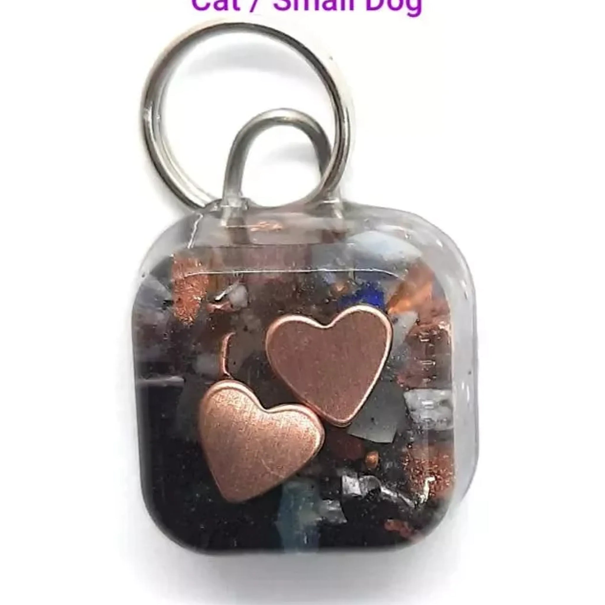 EMF 5G protection Pet Charm Cat/Sml Dog with Split Ring