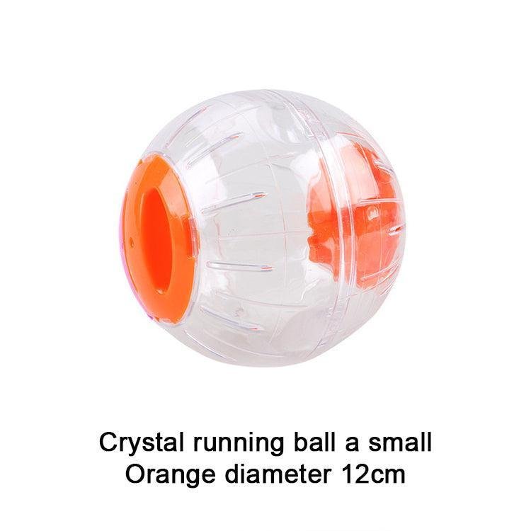 Interactive Hamster Exercise Ball 12cm Vibrant Colors - Pets Perfect