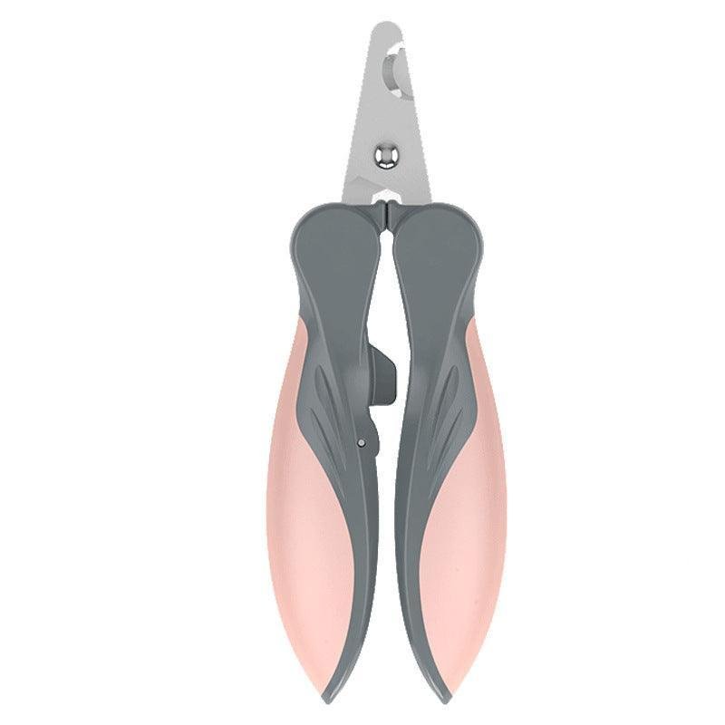 Dog Hugs Cat Professional Pet Nail Clippers - Safe Sharp Stainless Steel Trimmer for Dogs - Pets Perfect