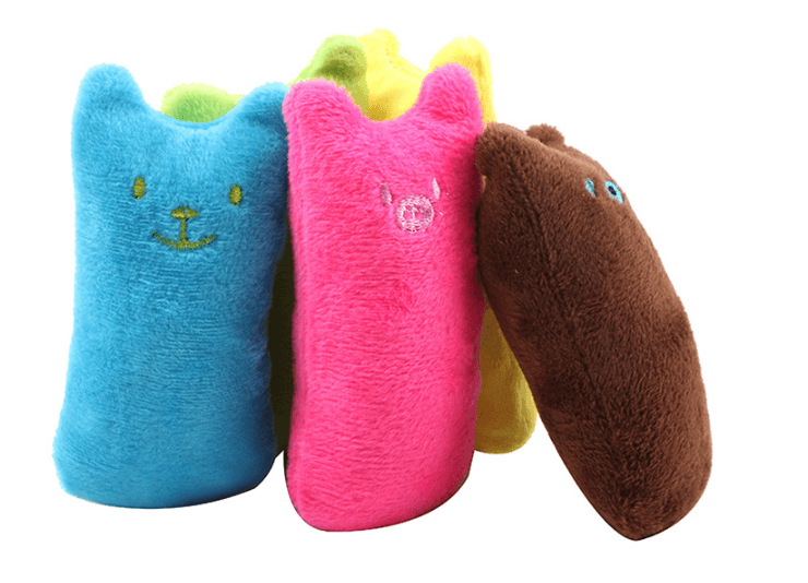 Interactive Catnip Cat Pillow Toy - Fun And Safe Pet Chew Toy To Reduce Boredom And Anxiety