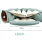 Feline Funhouse Interactive Cat Tunnel - Portable Play Toy For Cats, Rabbits, And Ferrets - Pets Perfect