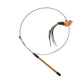 Interactive Feather Cat Teaser Stick - Endless Fun For Your Feline Friend - Pets Perfect