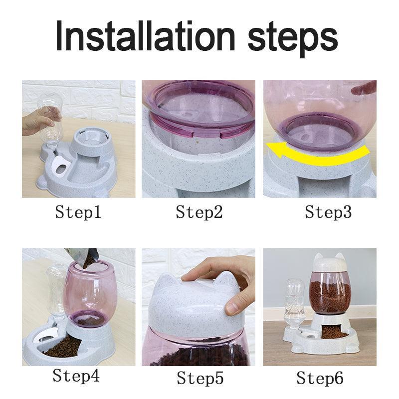 Smartpaws Automatic Pet Feeder And Water Fountain