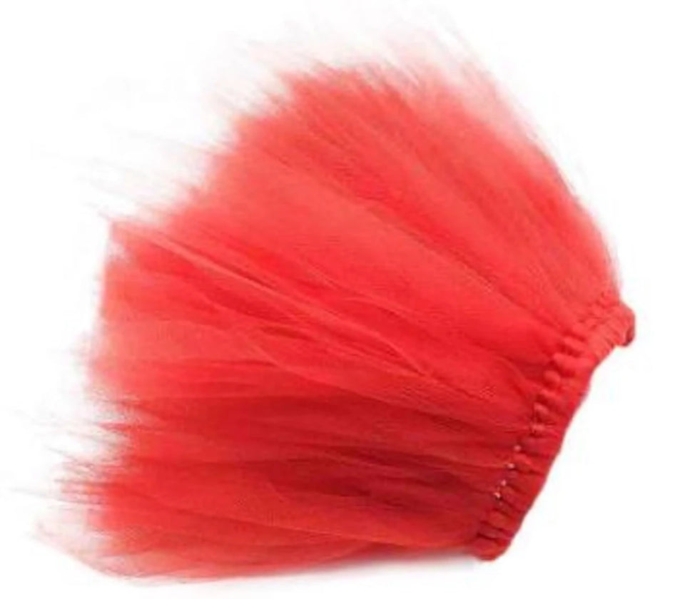 Red Christmas Dog Tutu Skirt - Holiday Tulle Skirt for Dogs & Cats - Pets Perfect