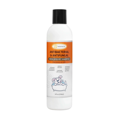 Classic's Lime Sulfur Medicated Dog Shampoo - Antifungal Antibacterial Treatment for Ringworm