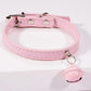 Stylish Pet Bell Collar With Colorful Traction For Cats And Dogs - Pets Perfect