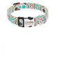 Personalized Engraved Nylon Dog Collar with ID Tag - Custom Name Collar for Dogs - Pets Perfect