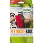 BioBag Large Dog Waste Bags with Handles - Eco-Friendly & Biodegradable (12 Boxes, 35 Bags Each)