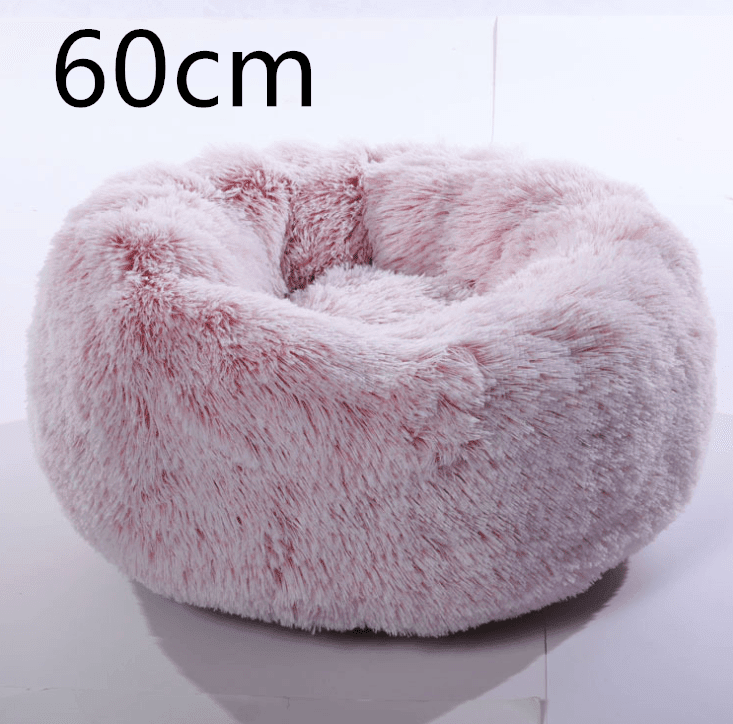 Cozy Haven: Luxurious Round Pet Bed For Winter Comfort - Pets Perfect
