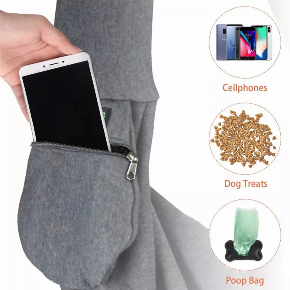 JESPET Comfy Pet Sling Carrier for Small Dogs & Cats - Pets Perfect