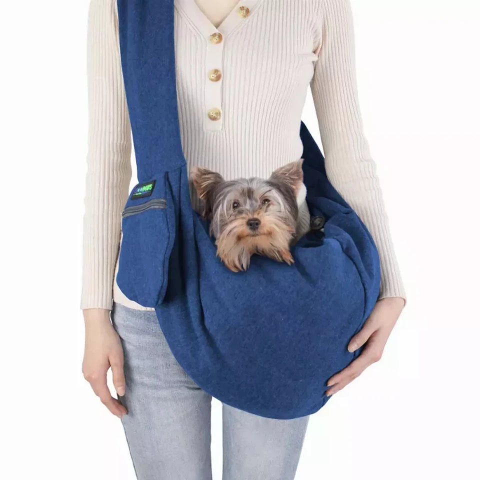 JESPET Comfy Pet Sling Carrier for Small Dogs & Cats - Pets Perfect