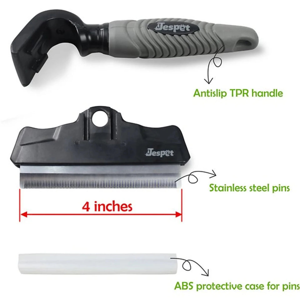 Jespet Deshedding Dog Brush - Pets Perfect