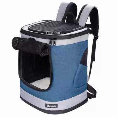 JESPET Pet Backpack Carrier for Small Dog, Puppy, Soft Carrier Backpack Ideal for Traveling, Hiking