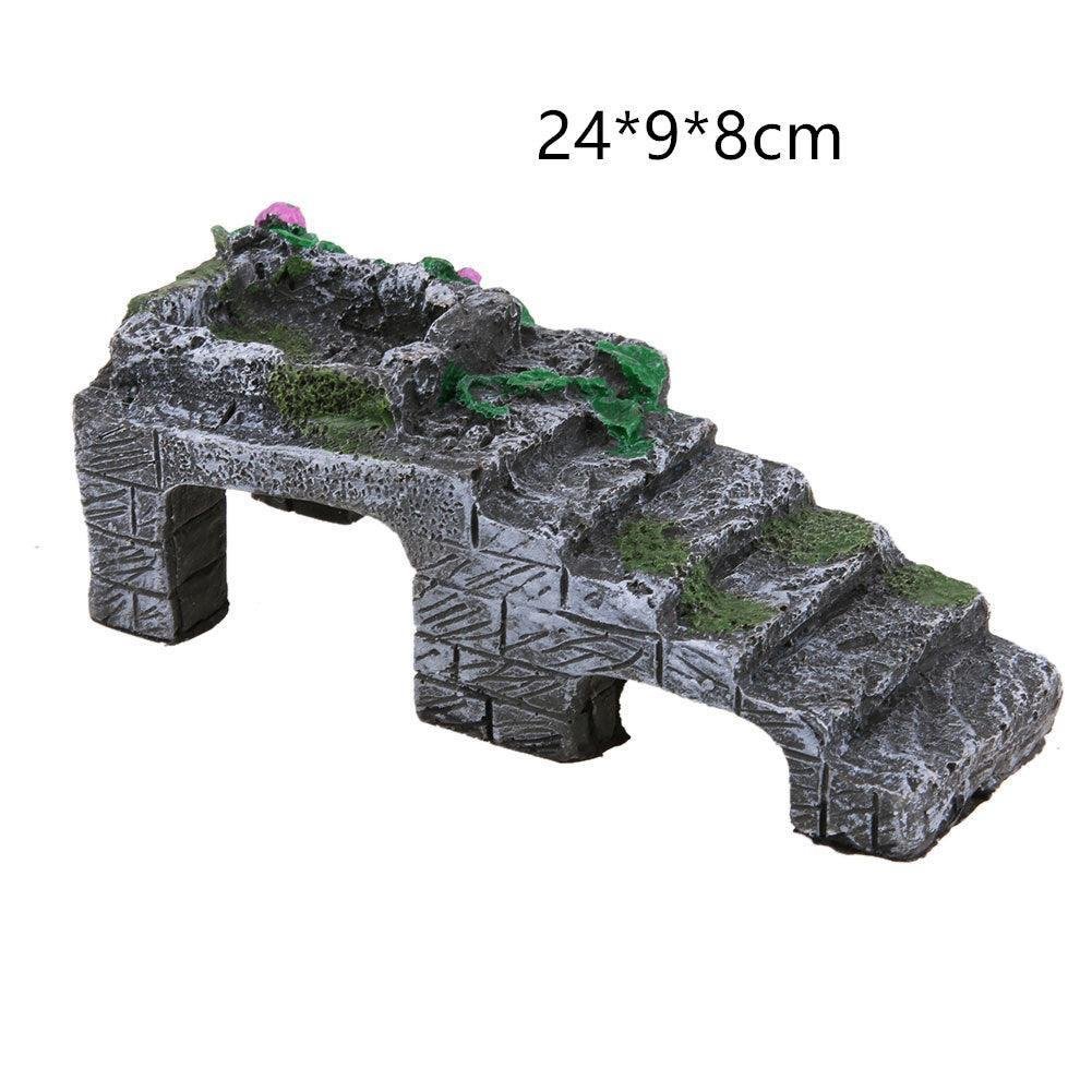 Resin Reptile Retreat: Elevated Climbing Haven - Pets Perfect