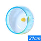 Silent Hamster Exercise Wheel - Safe Rounded Design for Hamsters & Small Pets - Pets Perfect