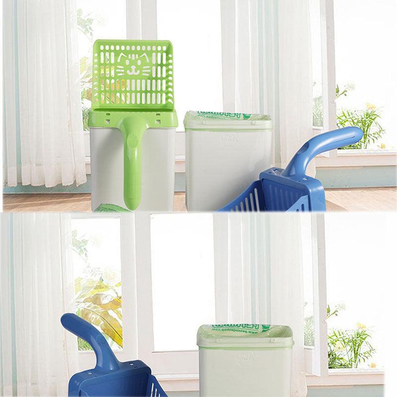 The Tidy Paws Litter Scoop & Waste Bag System - Pets Perfect