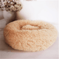 Luxuriously Cozy Round Plush Cat Mattress - Pets Perfect