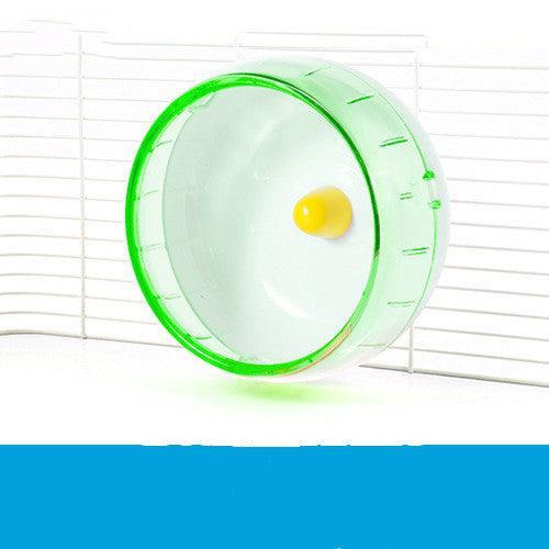 Silent Hamster Exercise Wheel - Safe Rounded Design for Hamsters & Small Pets - Pets Perfect
