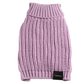 Louis Barx Perfect Knit Turtleneck Dog Sweater - Coca Mocha & Lilac