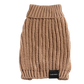 Louis Barx Perfect Knit Turtleneck Dog Sweater - Coca Mocha & Lilac