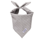 Classic Everyday Bandana | Grey Striped Dog Bandana