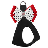 Susan Lanci Designs Minnie Double Nouveau Bow Step In Harness - Pets Perfect