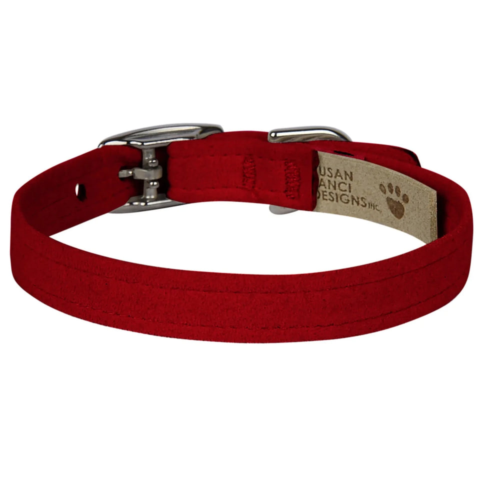 Susan Lanci Designs Plain Dog Collar, Tiffi blue/LARGE, view 9